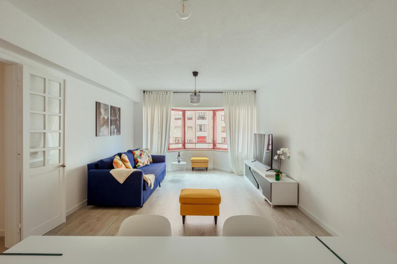 Elegant 3 Bedroom Apt - City Centre - Garage - Metro Lisboa Kültér fotó